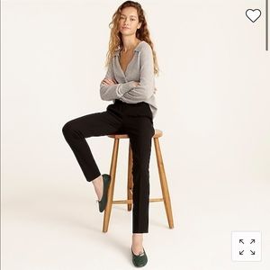 Cameron slim crop pant in bi-stretch cotton